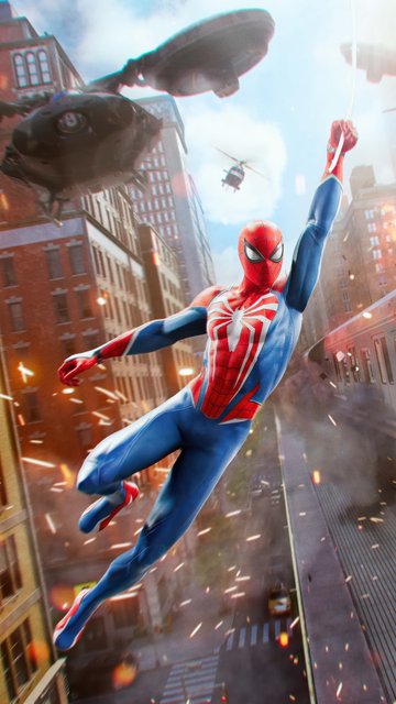 Marvels Spider-Man 2 Poster - Wallpapers for Nokia, Samsung in 360x640 resolution