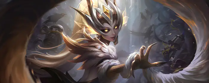 UltraWide 32:9 обои (3840x1080): Зайра, League Of Legends, женщина, блондинка