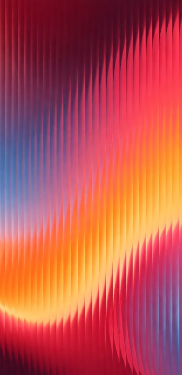 Abstract Glass Waves and Light - Wallpapers for Samsung in 360x740 resolution