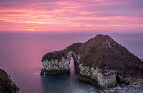 Full HD обои (1920x1080): Великобритания, закат, вечер, арка