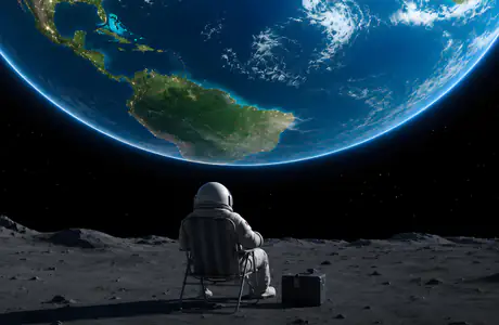 WSVGA Space wallpapers (1024x600): Earth, Moon, astronaut, planet