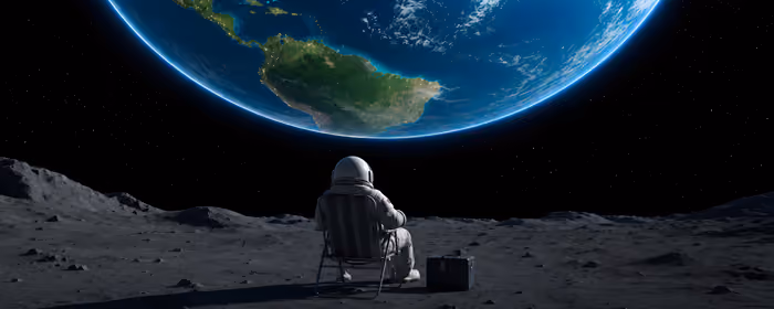 5K2K UltraWide 21:9 Spacesuit wallpapers (5120x2160): Earth, Moon, astronaut, planet
