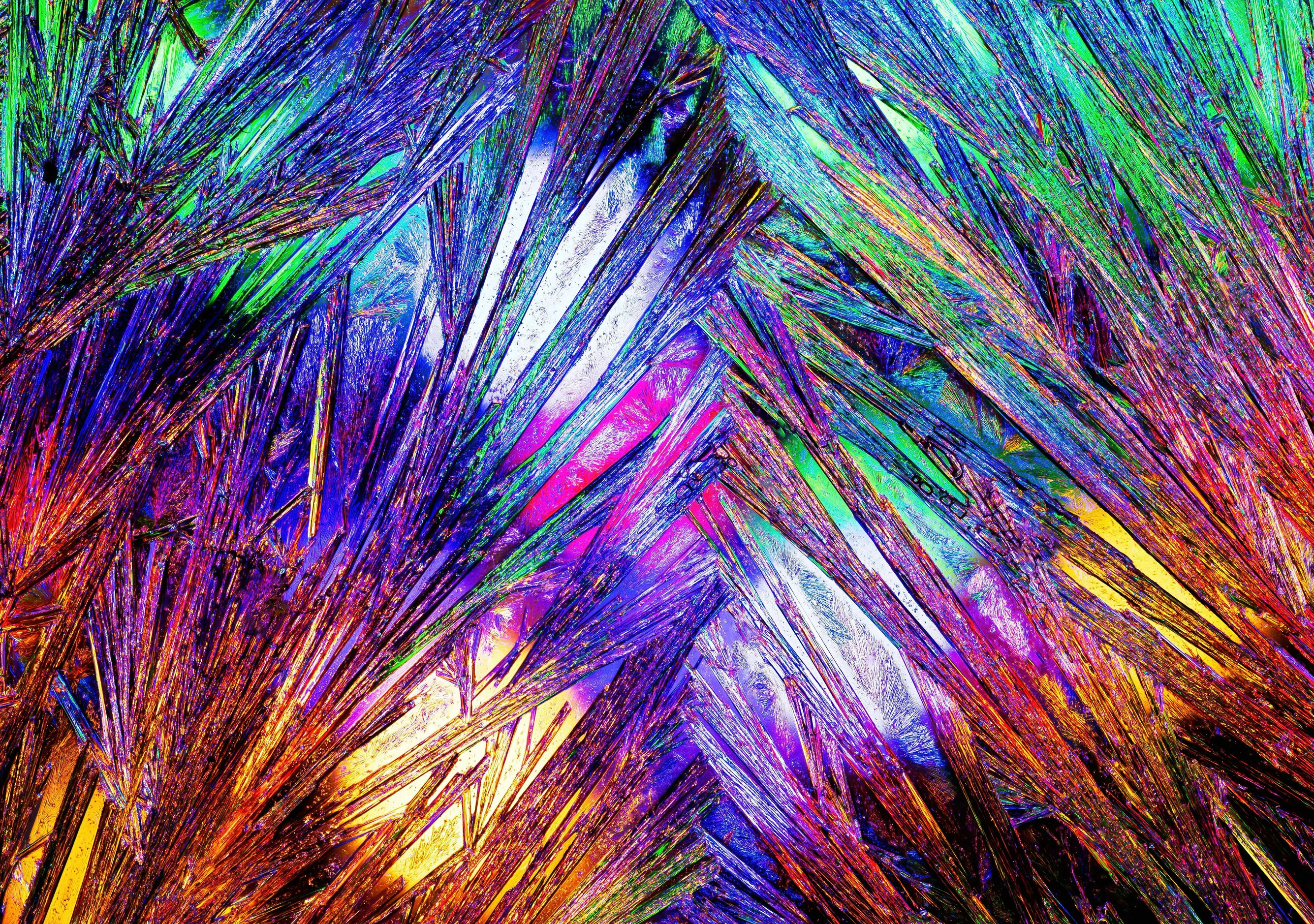 Abstract Crystal Lines and Light - Wallpapers for iPhone Duo in 2670x1878 resolution