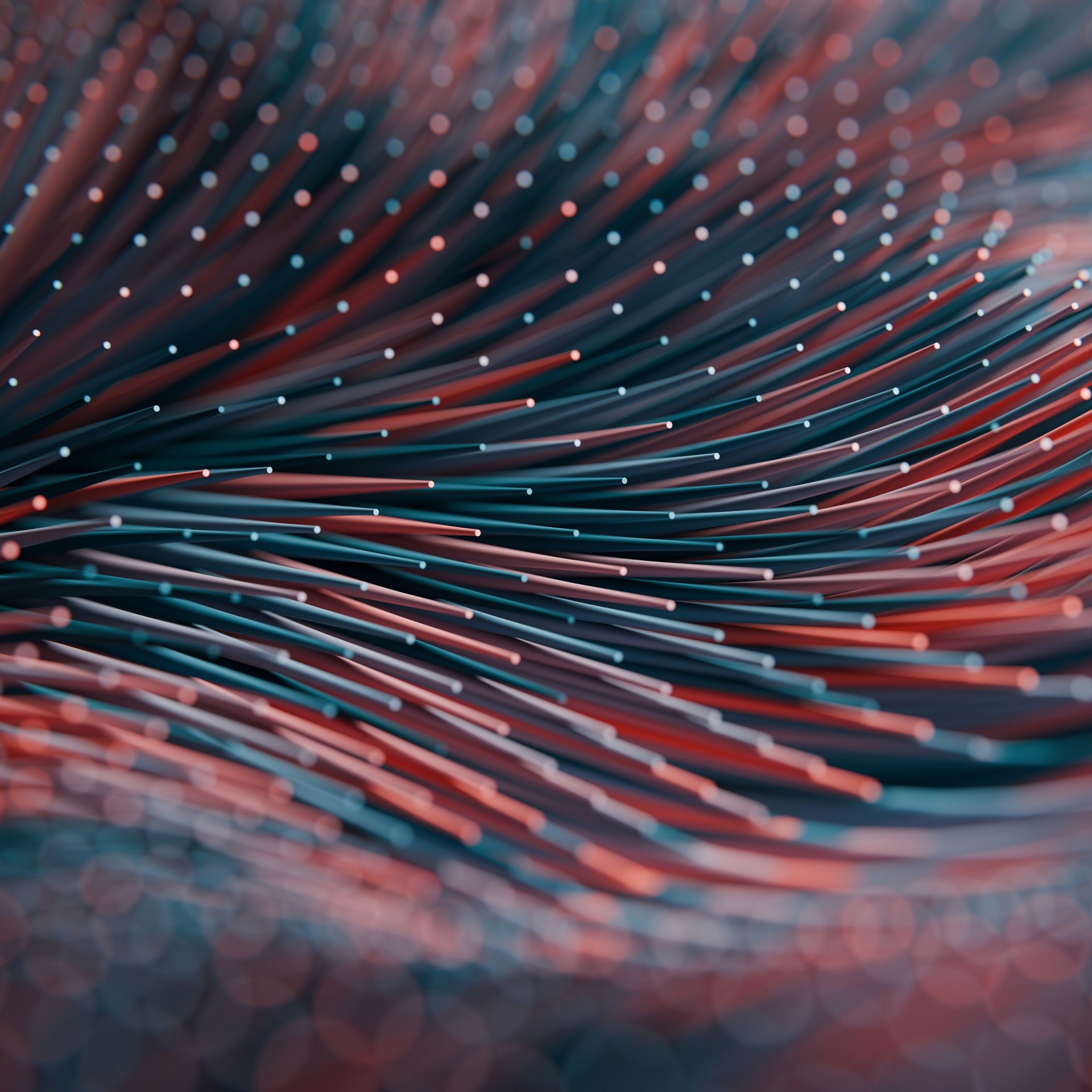 Abstract Curved Needle Wave Pattern - Wallpapers for Samsung Galaxy Tab in 1920x1920 resolution