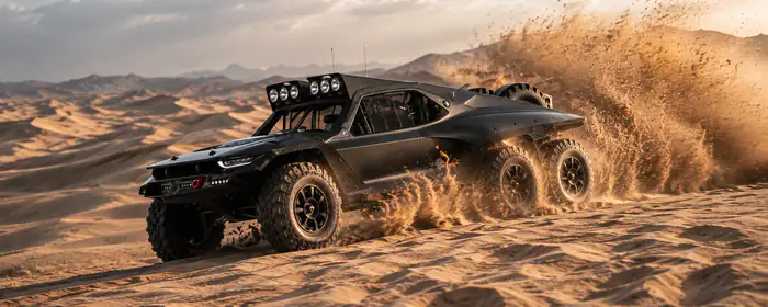 UltraWide 21:9 wallpapers (2560x1080): carbon fiber, desert, sand, off-road