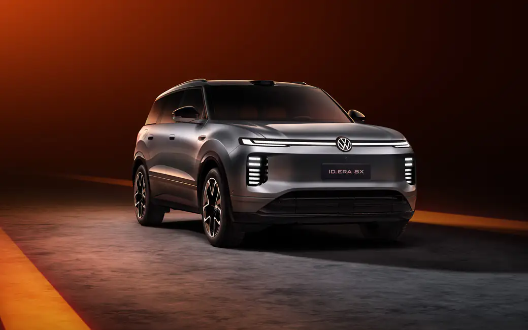Volkswagen ID Era 8X в студии — обои на рабочий стол и телефон