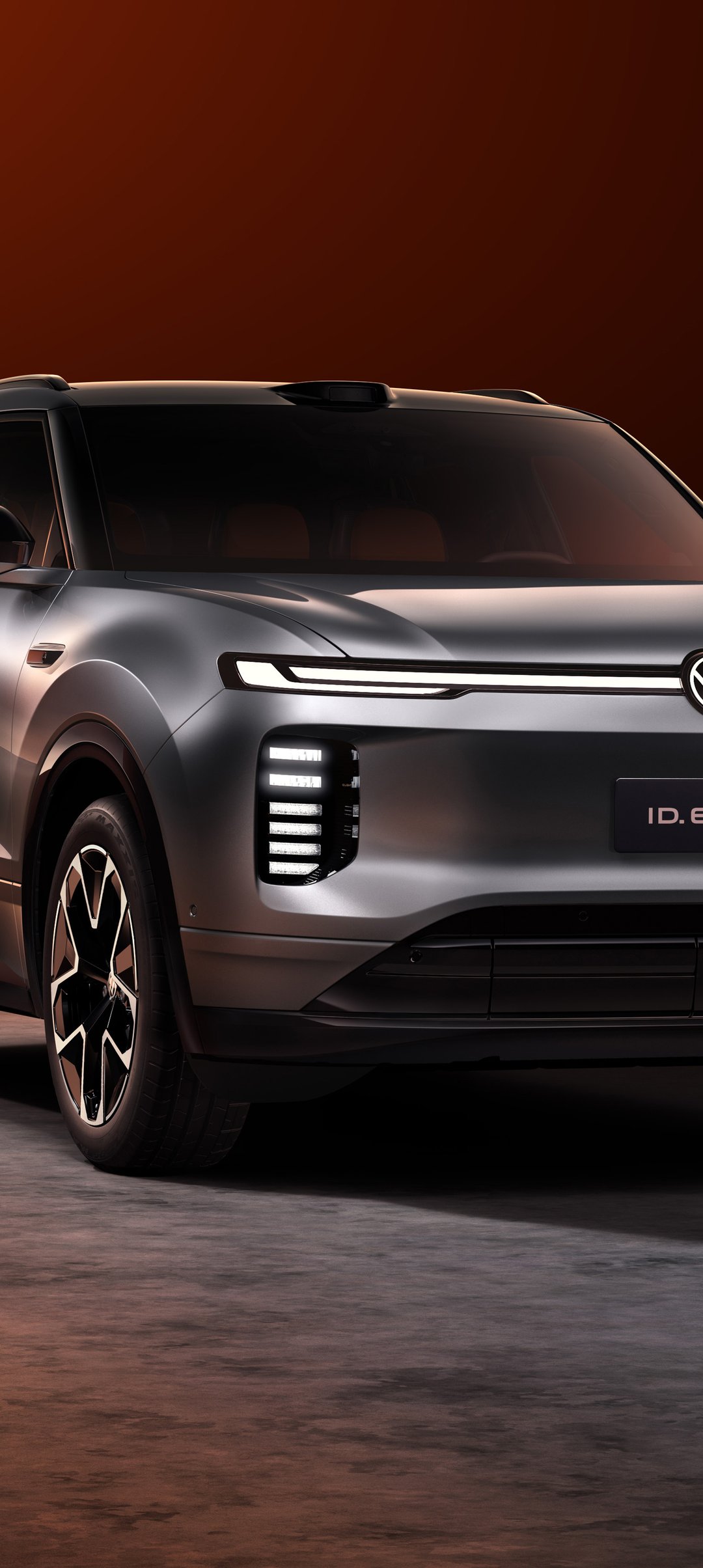 Volkswagen ID Era 8X SUV Studio - Wallpapers for Samsung Galaxy A13/A14/A53, Realme 12 Pro 5G, POCO M5 in 1080x2408 resolution
