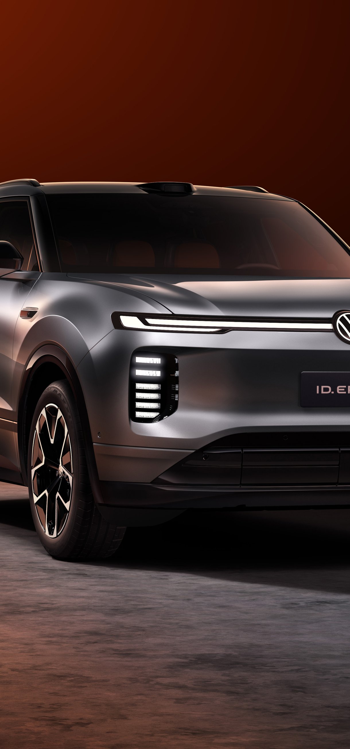 Volkswagen ID Era 8X SUV Studio - Wallpapers for Xiaomi 17/17 Pro in 1220x2608 resolution