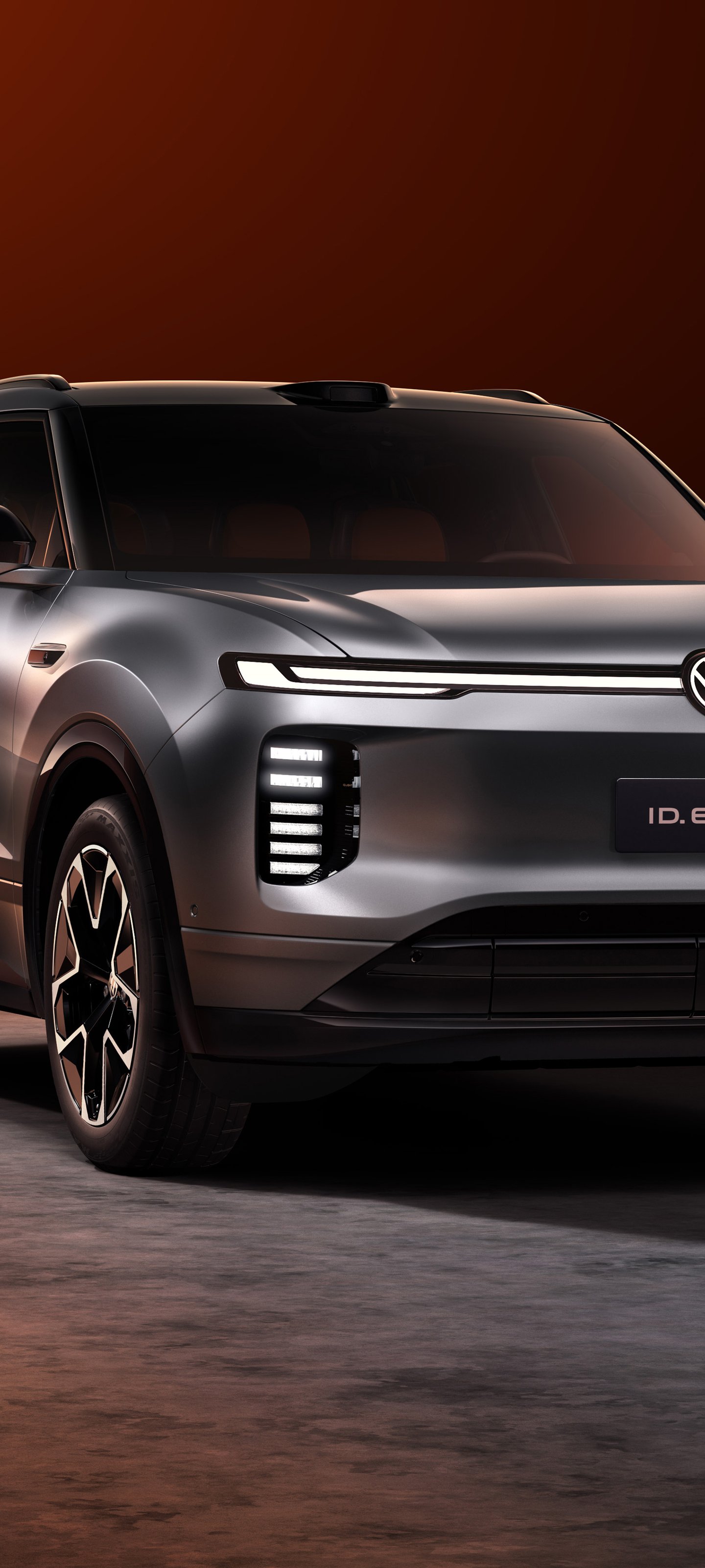 Volkswagen ID Era 8X в студии - Обои для Xiaomi 13 Ultra/14 Ultra/15 Ultra/17 Pro Max, Samsung Galaxy S20/S20 Ultra/S21 Ultra в разрешении 1440x3200