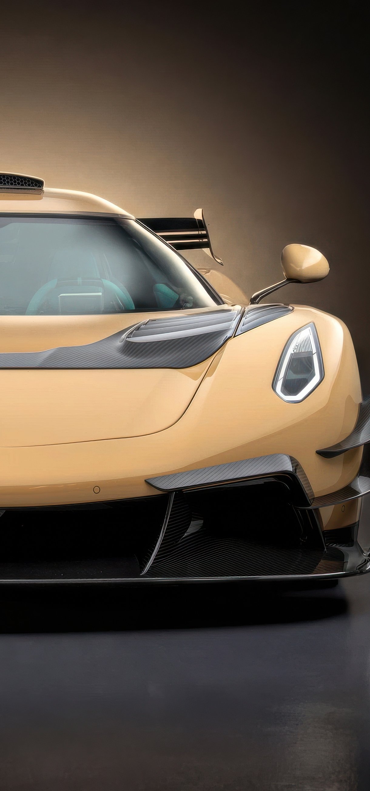Koenigsegg Jesko в тюнинге от Mansory - Обои для Xiaomi 17/17 Pro в разрешении 1220x2608