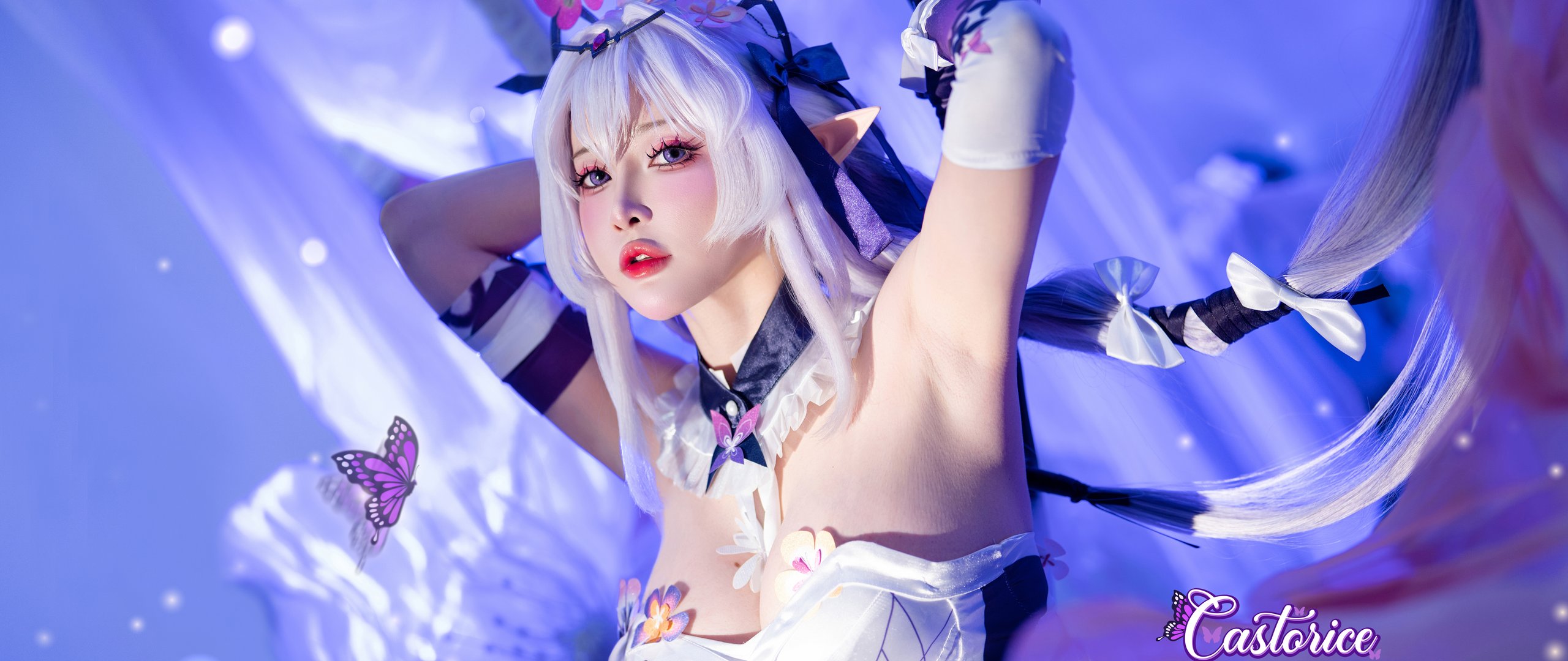 Tiny Asa Castorice Cosplay Portrait - UltraWide 21:9 wallpapers in 2560x1080 resolution