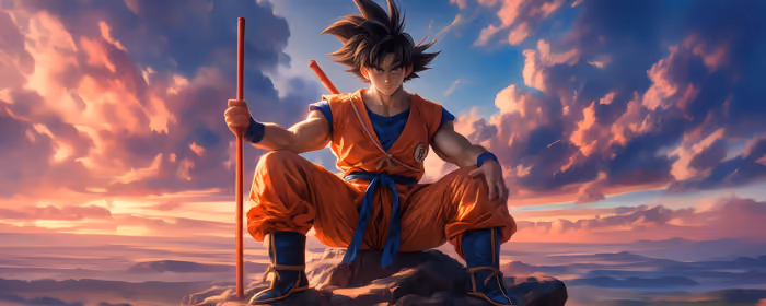 UltraWide 21:9 wallpapers (3440x1440): Dragon Ball, Son Goku, manga, martial arts