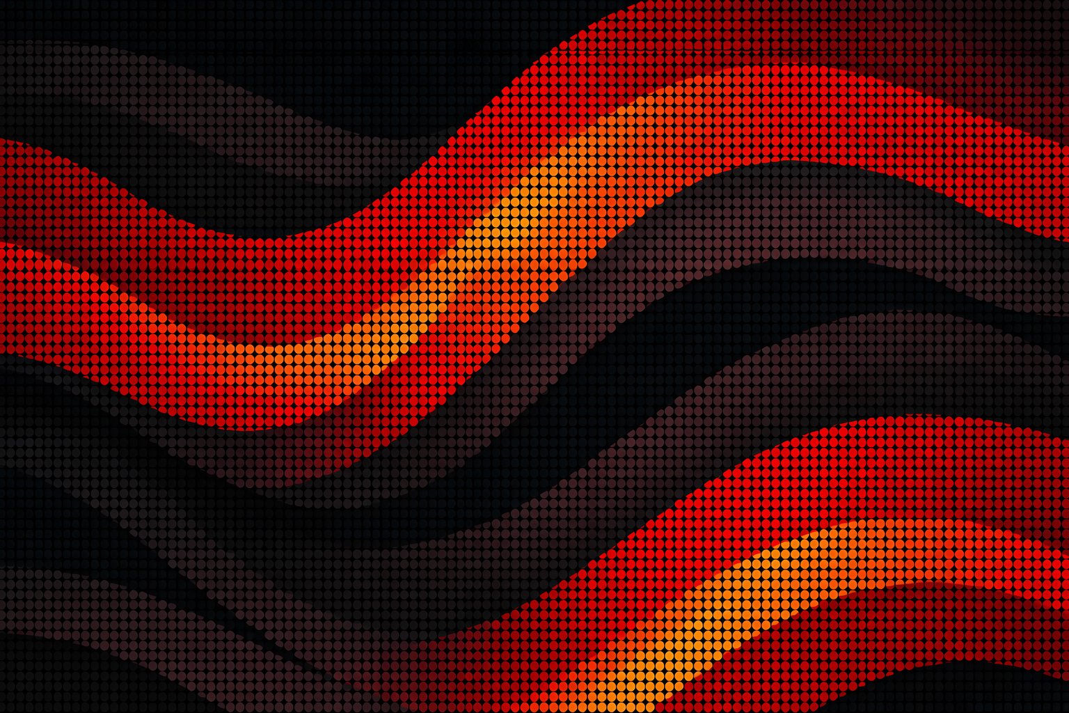 Red and Orange Pixel Wave Pattern - Microsoft Surface 12.4″ wallpapers in 1536x1024 resolution