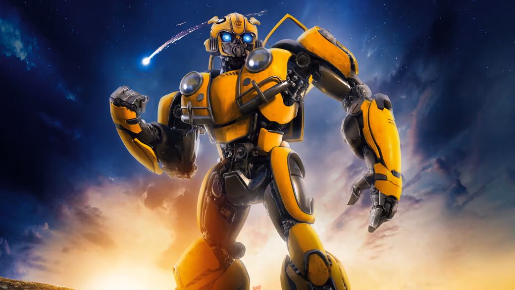 Bumblebee Beneath a Cosmic Sky - Wallpapers for Samsung, HTC, Sony in 540x960 resolution
