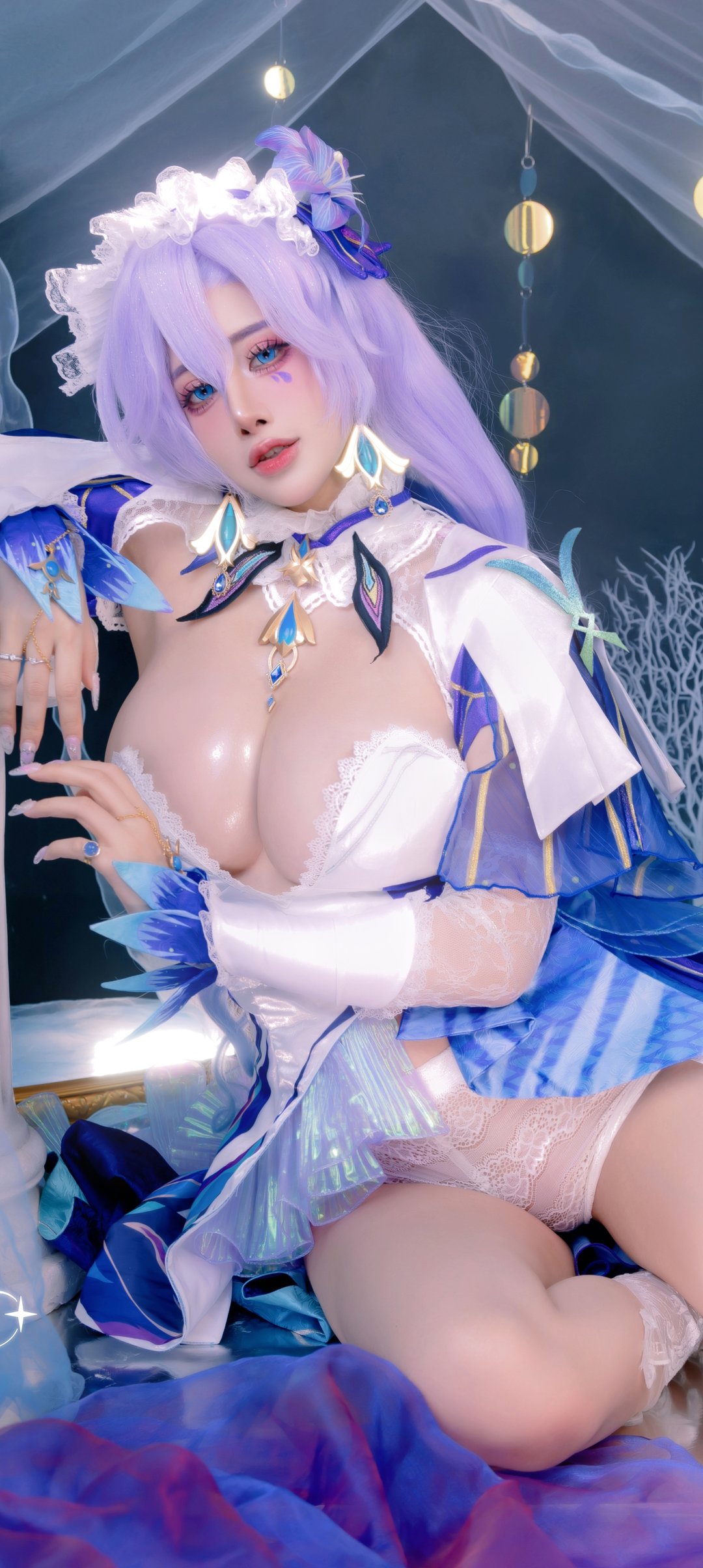 Gentle Byoru Cosplaying Cantarella - Wallpapers for Samsung Galaxy A13/A14/A53, Realme 12 Pro 5G, POCO M5 in 1080x2408 resolution