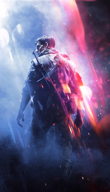 Обои война для Xiaomi 13 Ultra/14 Ultra/15 Ultra/17 Pro Max, Samsung Galaxy S20/S20 Ultra/S21 Ultra (1440x3200): Battlefield V, шутер, солдат, война