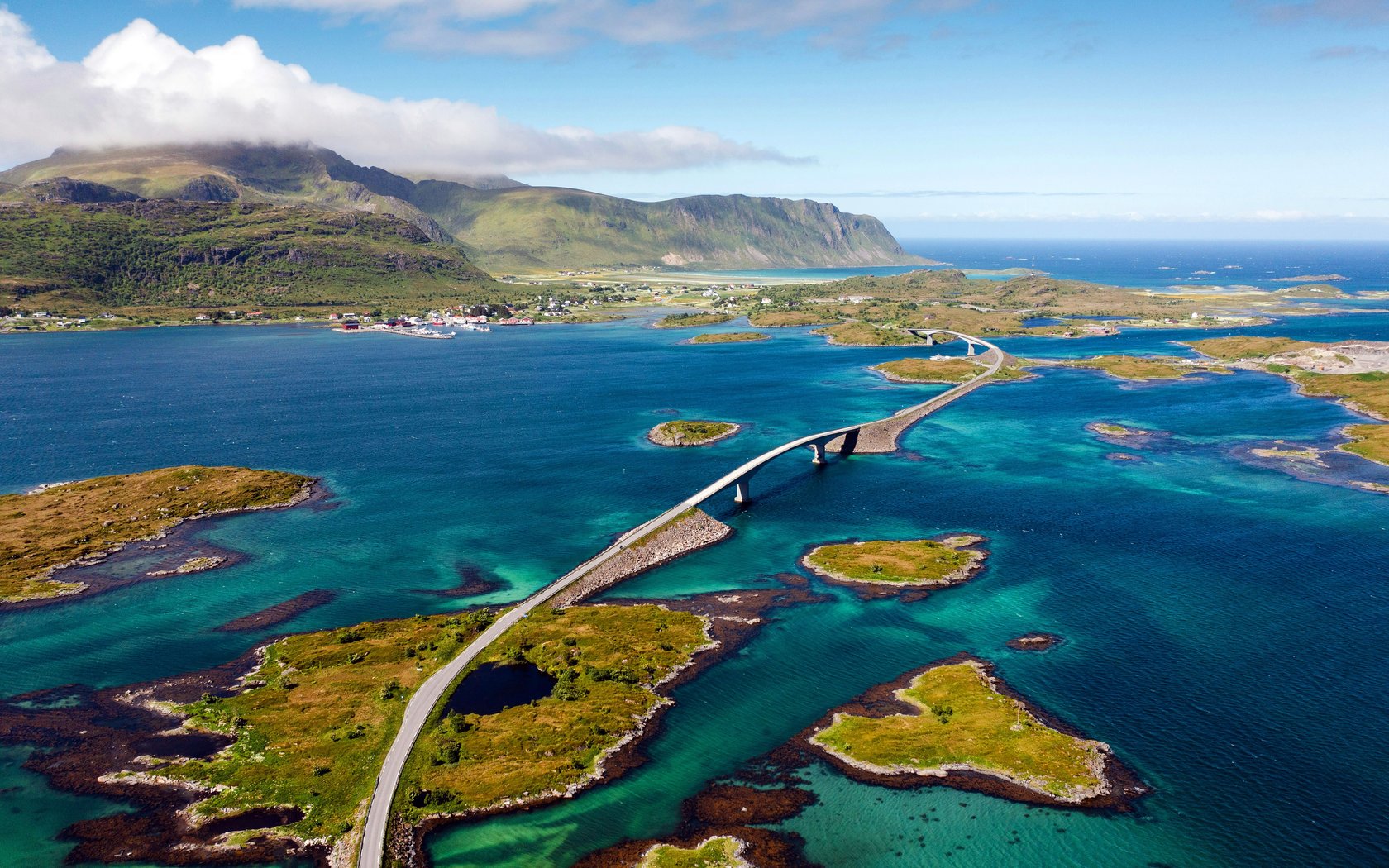 Archipelago in Norway - WSXGA+ wallpapers in 1680x1050 resolution