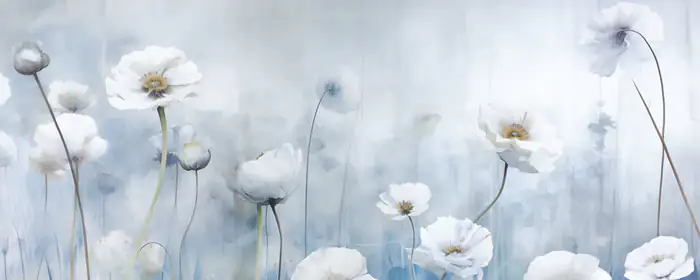 UltraWide 21:9 wallpapers (3440x1440): poppies, field, meadow, petals