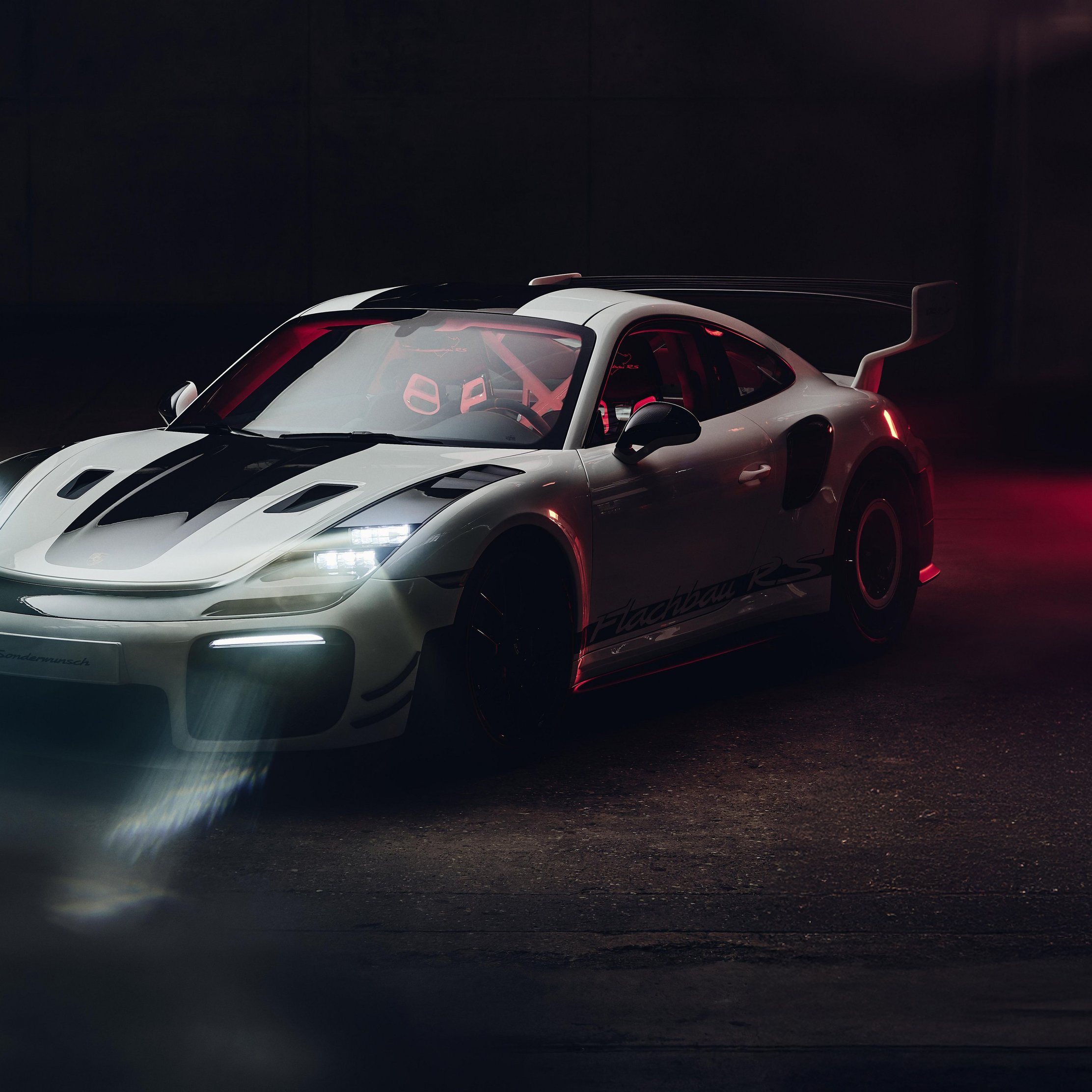 Custom Porsche Flachbau RS - Wallpapers for iPad Pro 10.5″ in 2224x2224 resolution