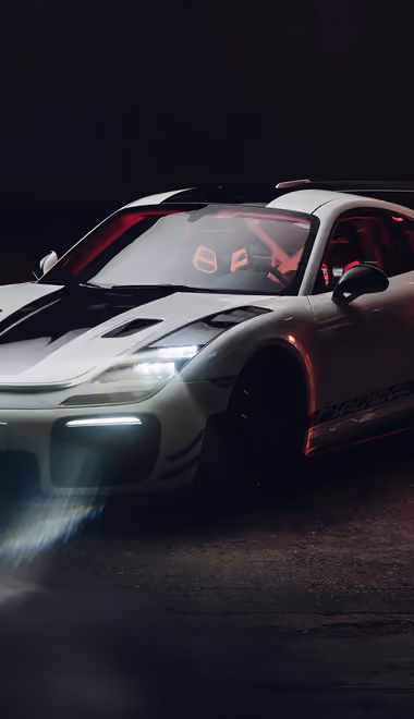 Обои кастомизация для Samsung (360x740): Porsche 911, спойлер, обвес, кастомизация