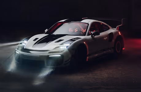 2K Quad HD обои кастомизация (2560x1440): Porsche 911, спойлер, обвес, кастомизация