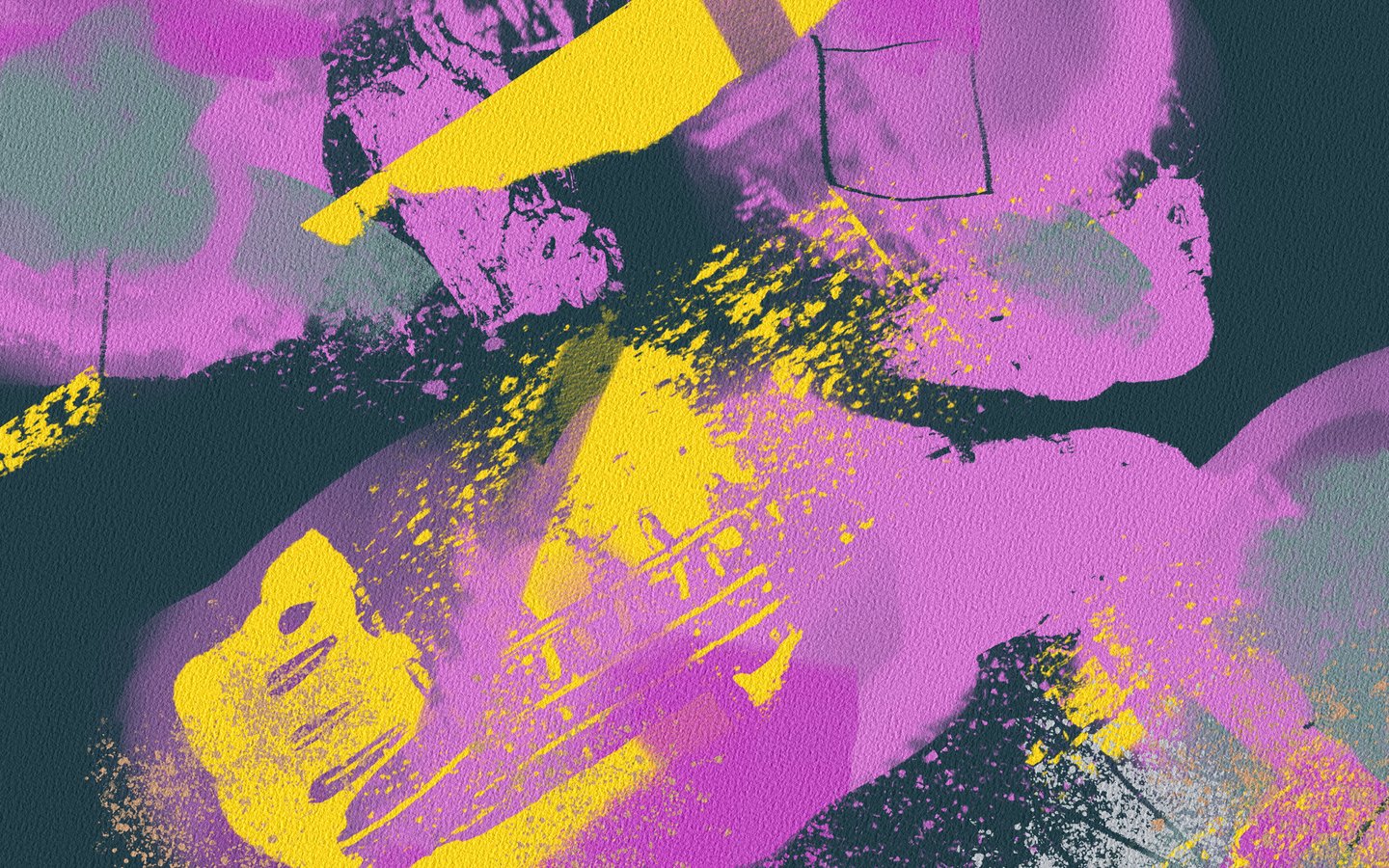 Abstract painting on canvas - WSXGA wallpapers in 1440x900 resolution