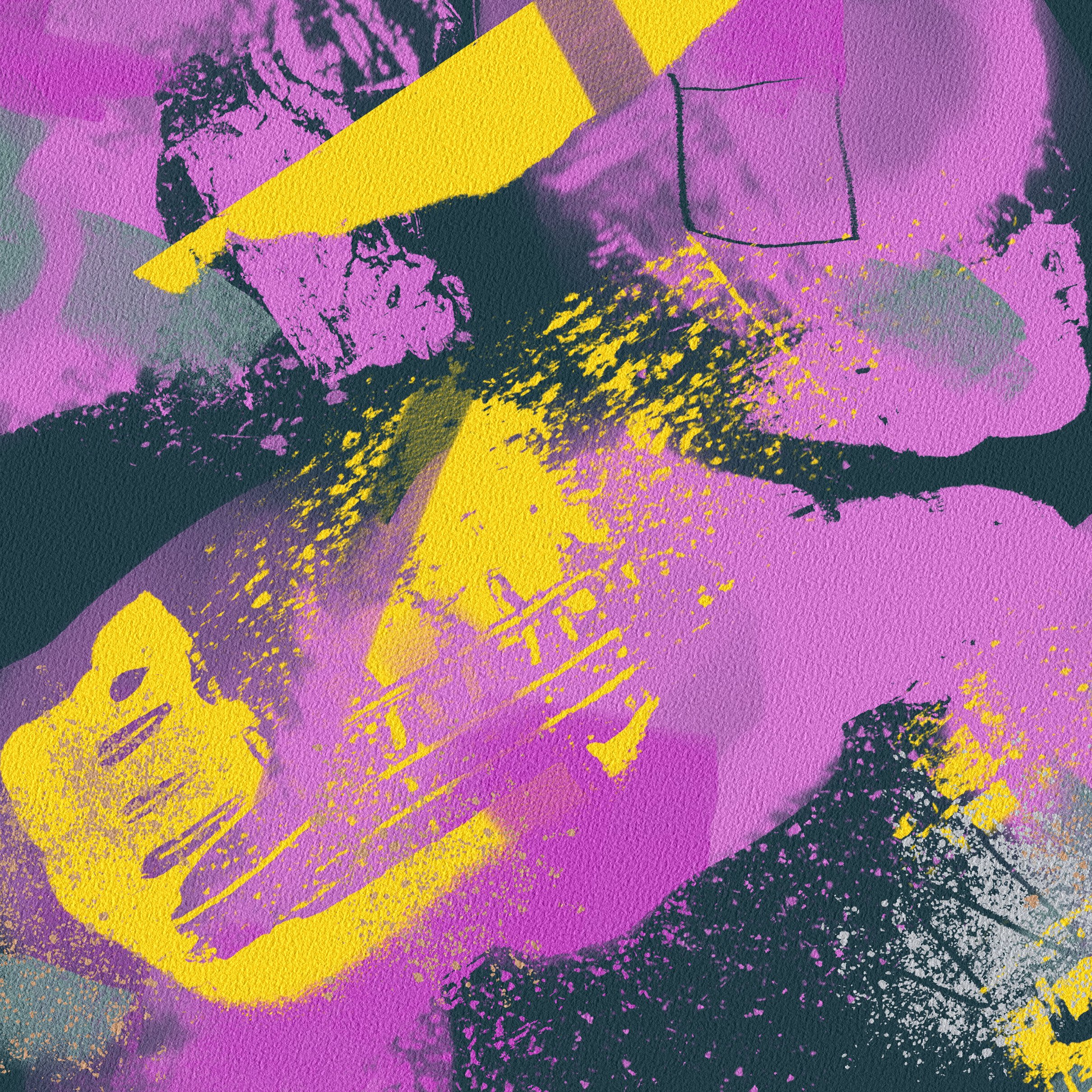 Abstract painting on canvas - Wallpapers for iPad Pro 11″ 2024 in 2420x2420 resolution