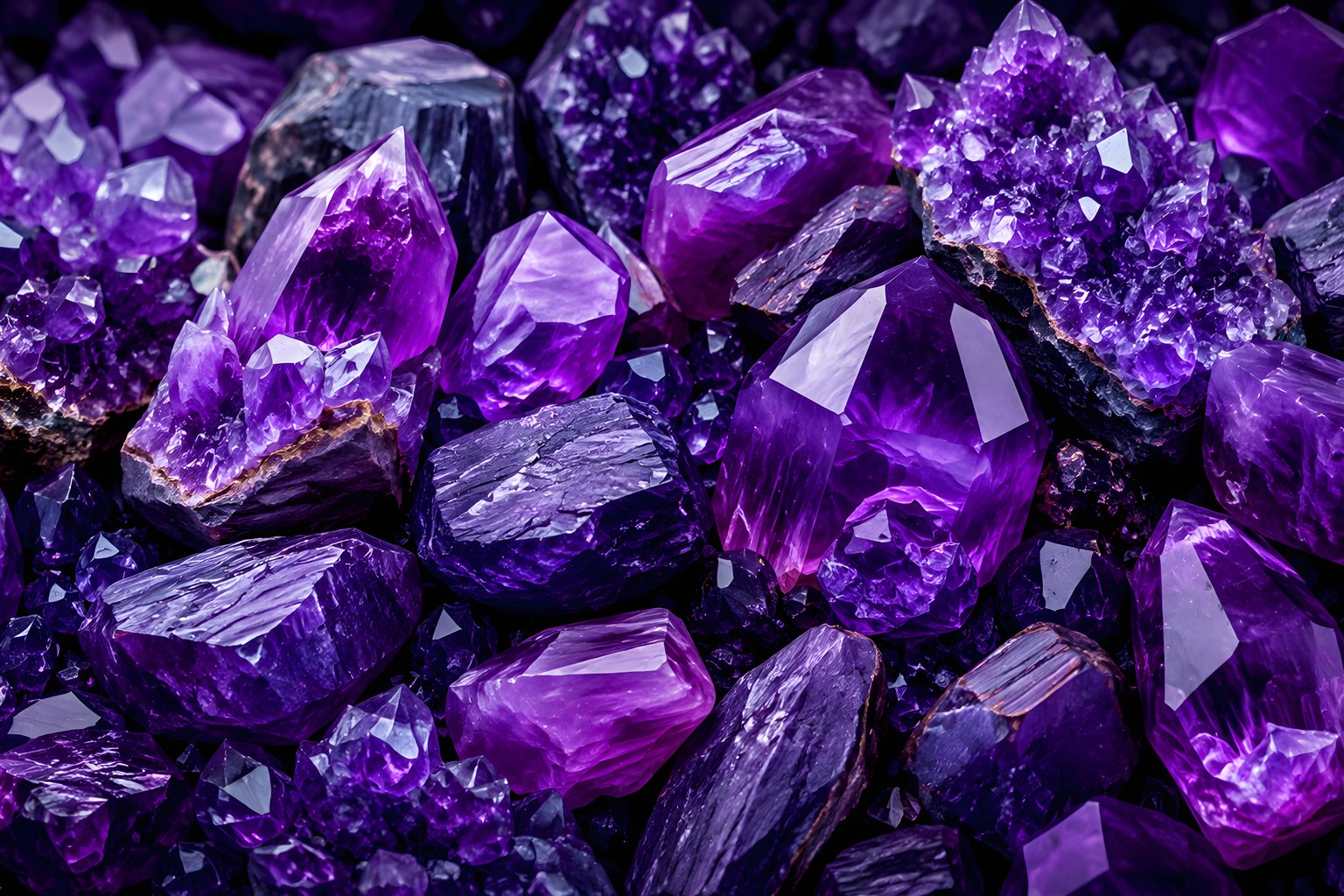 Amethyst Crystal Mineral Cluster - Microsoft Surface 12.4″ wallpapers in 1536x1024 resolution