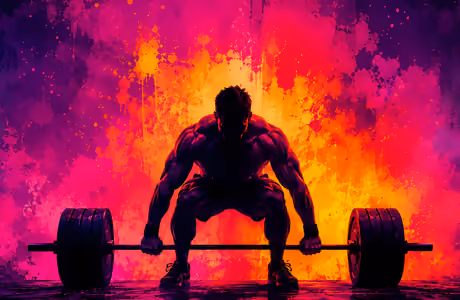 Splash Wallpapers: bodybuilder, barbell, splash, paint