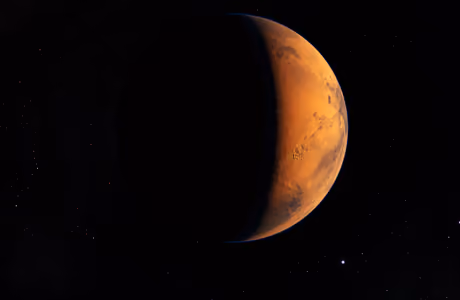 Space wallpapers: Mars, Solar system, stars, shadow