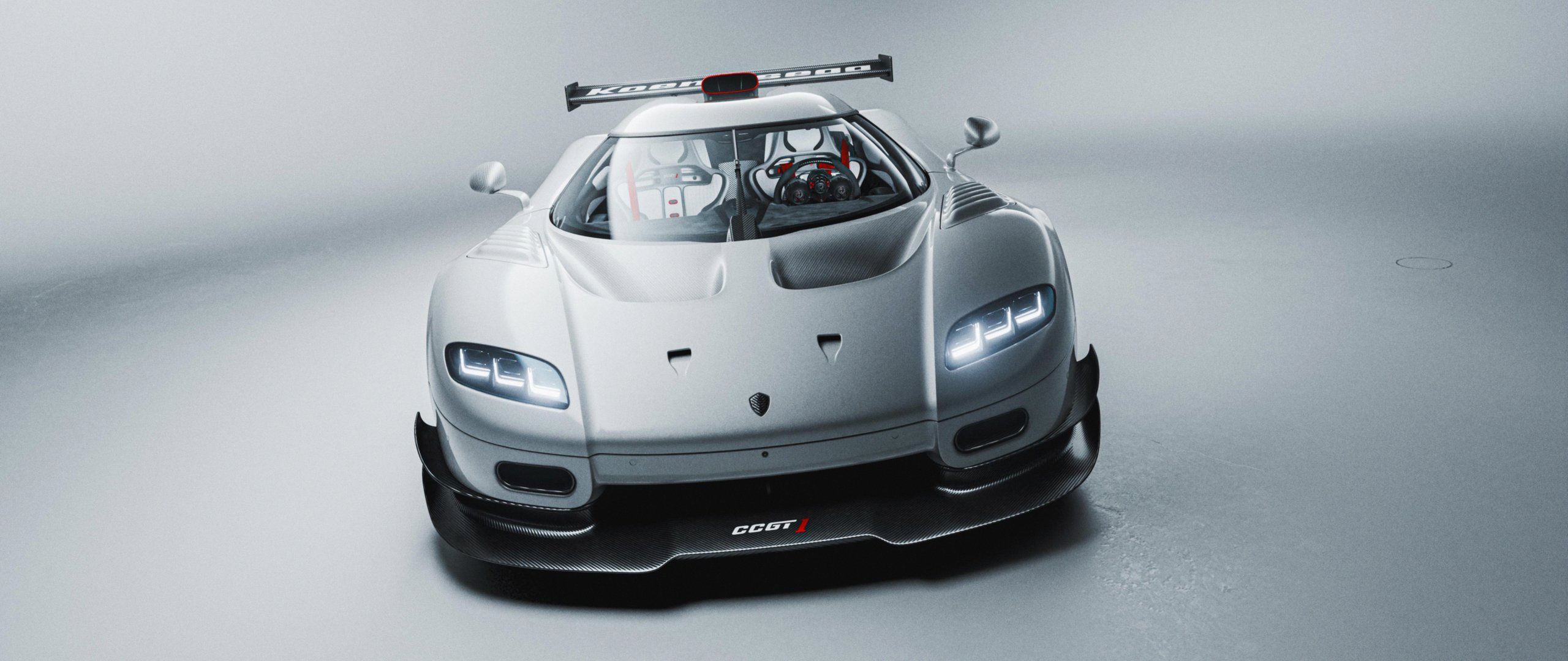 Koenigsegg CCGT1 with powerful aerodynamics - UltraWide 21:9 wallpapers in 2560x1080 resolution