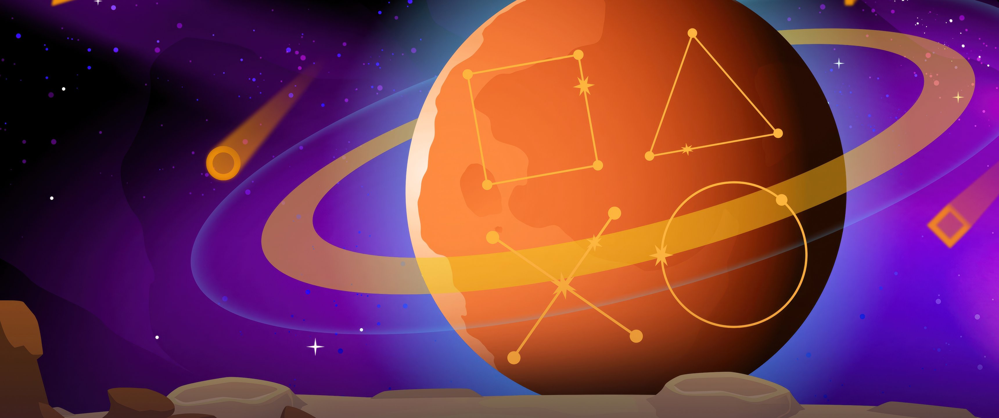Playstation Planet - UltraWide 21:9 wallpapers in 3440x1440 resolution