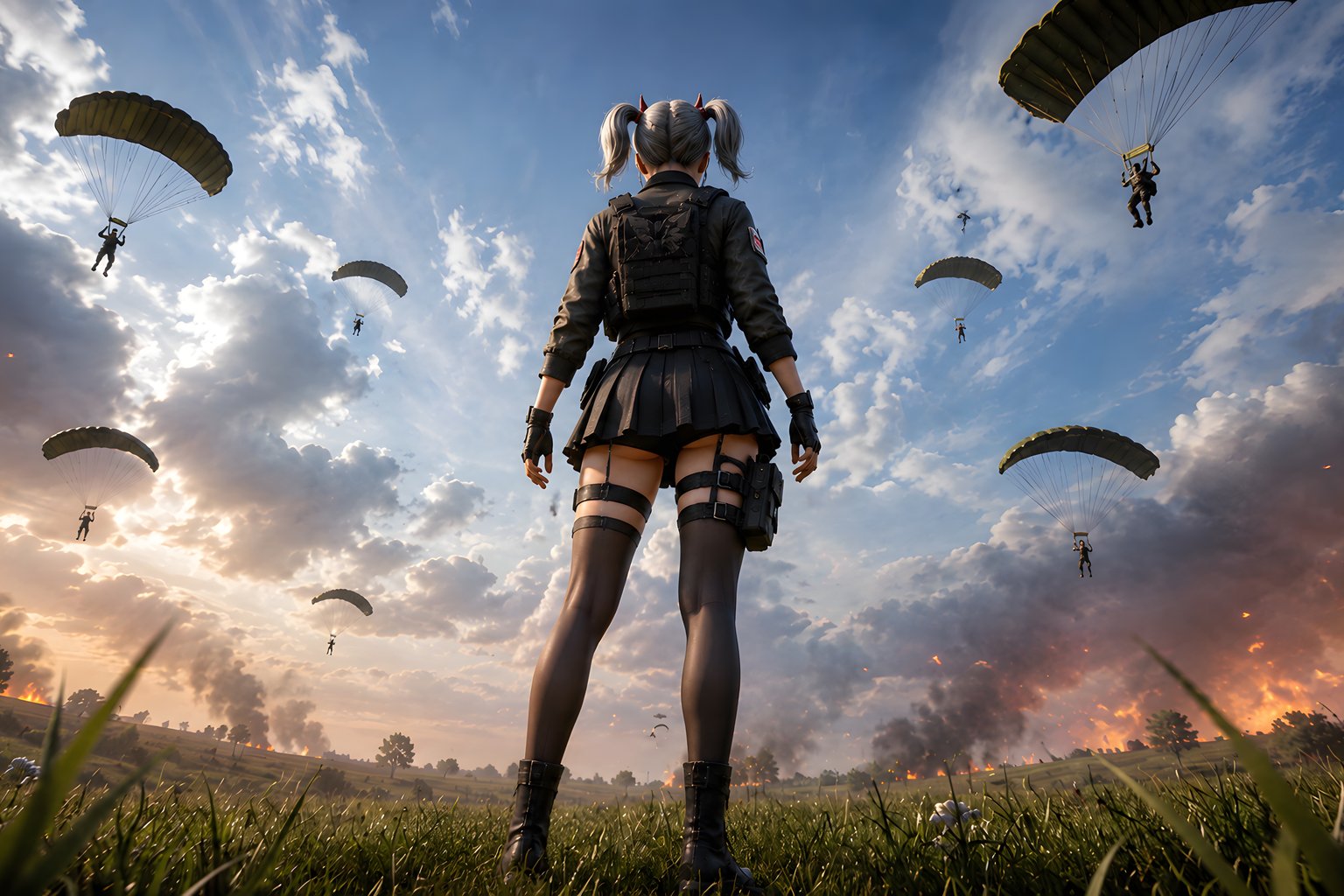 PUBG girl before the battle - Microsoft Surface 12.4″ wallpapers in 1536x1024 resolution