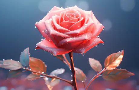 SXGA wallpapers (1280x1024): roses, dew, drops, macro