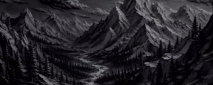 UltraWide 21:9 обои рельеф (2560x1080): горы, долина, лес, облака