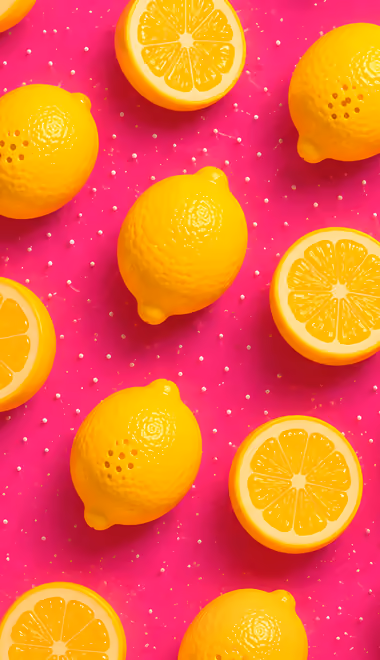 Pattern Wallpapers for Samsung Galaxy Z Flip6, Motorola Razr 2025 (1080x2640): lemon, citrus, pattern, arrangement