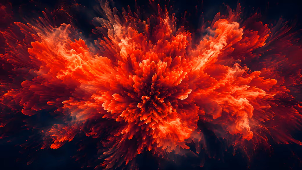 Explosion of red paint - SXGA wallpapers in 1280x1024 resolution