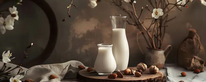 Interior design wallpapers: still-life, cozy, flowers, milk