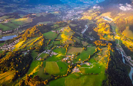Field Wallpapers for Apple MacBook 16″ (3072x1920): Austria, Alps, sunrise, valley