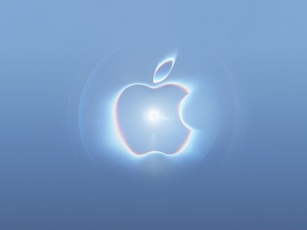 Логотип Apple Surprise and Shine 2026 - XVGA обои в разрешении 1024x768