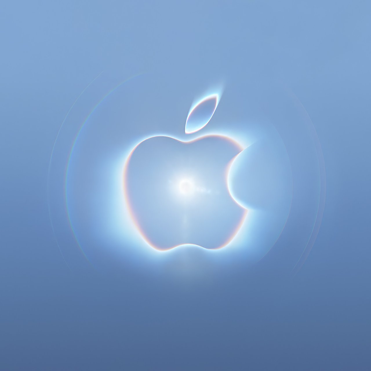 Apple Surprise and Shine 2026 logo - Wallpapers for Lenovo, Huawei in 1280x1280 resolution