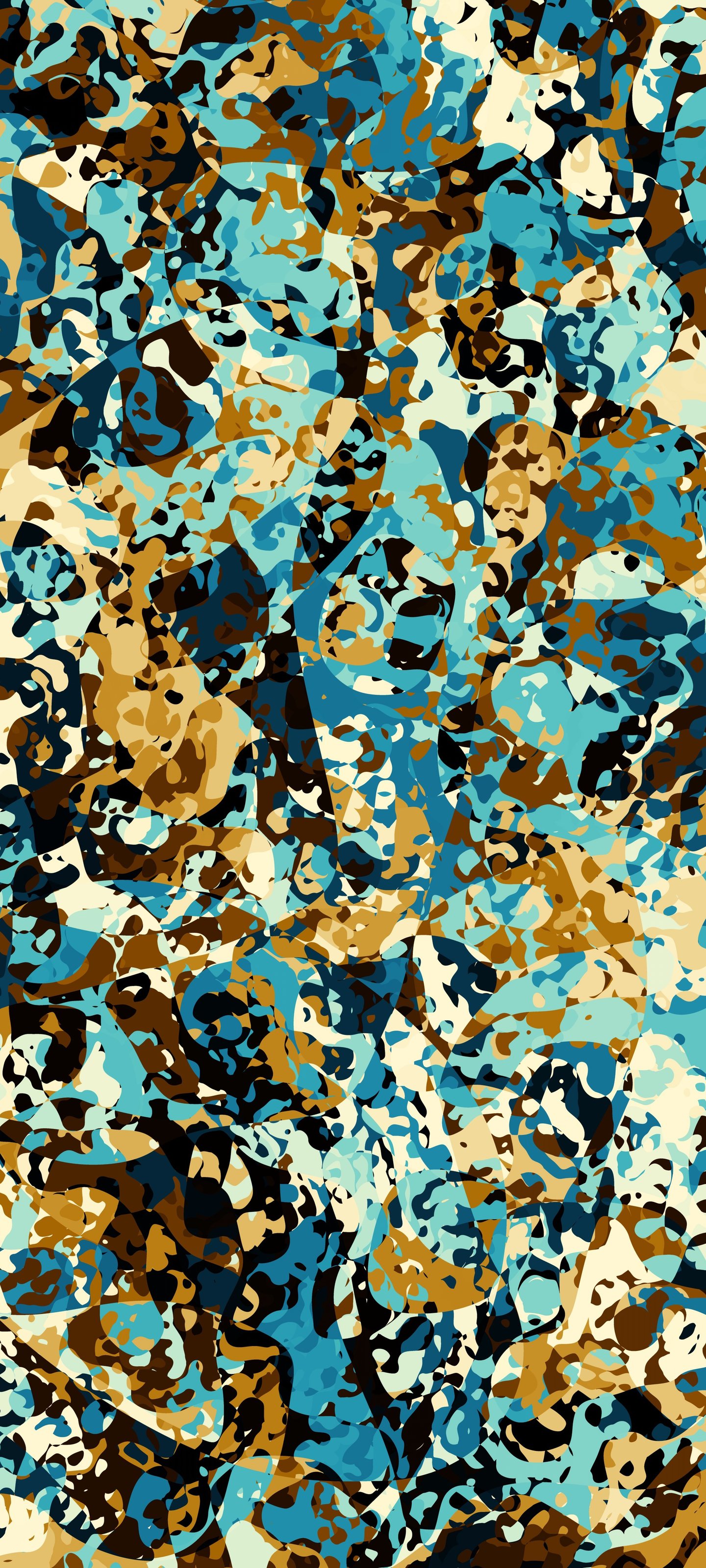 Abstract chaotic mosaic - Wallpapers for Xiaomi 13 Ultra/14 Ultra/15 Ultra/17 Pro Max, Samsung Galaxy S20/S20 Ultra/S21 Ultra in 1440x3200 resolution