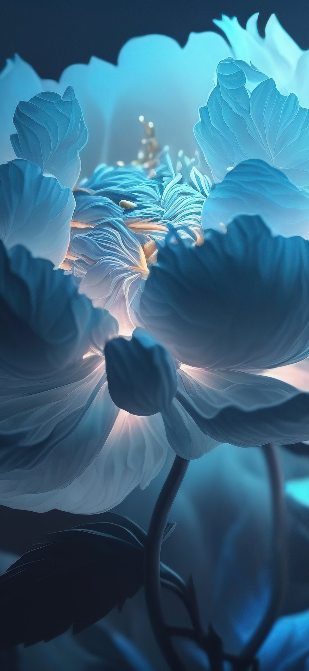 Delicate White Flowers Close-Up - Wallpapers for iPhone 15 Pro Max/14 Pro Max in 1290x2796 resolution