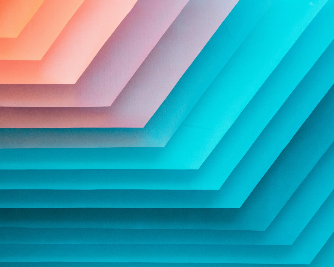 Gradient layers from orange to blue - SXGA wallpapers in 1280x1024 resolution