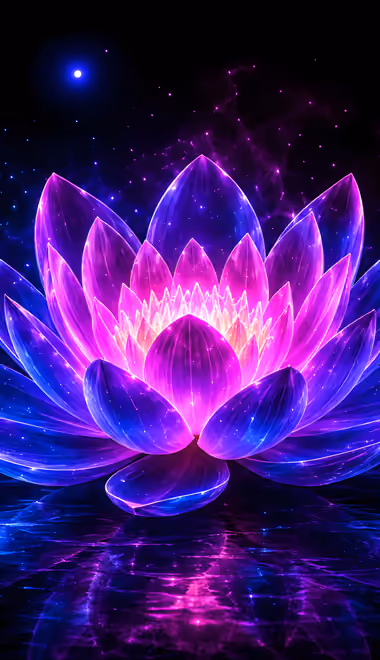 Nature wallpapers: lotus, darkness, water, reflection