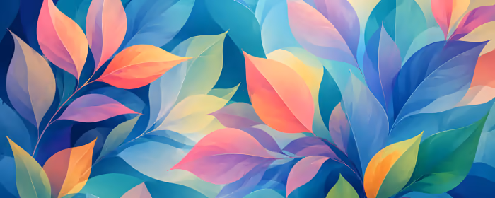 UltraWide 21:9 Arrangement wallpapers (3440x1440): floral pattern, leaves, gradient, arrangement