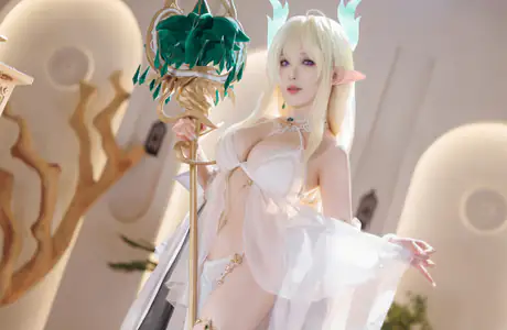 Обои люди: косплей, Gouden Leeuw, Azur Lane, посох
