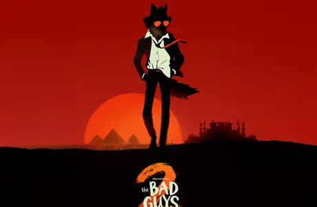 XGA+ обои волк (1152x864): dreamWorks, the Bad Guys 2, мультфильм, волк