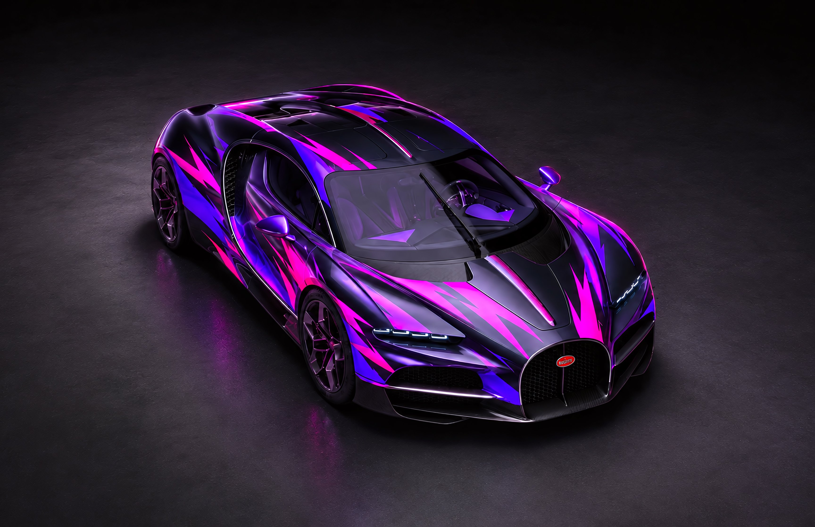 Custom Bugatti Tourbillon Hypercar - Wallpapers for Apple MacBook 16.2″ in 3456x2234 resolution