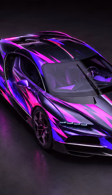 Обои машины: Bugatti Tourbillon, Bugatti, ливреи, карбон